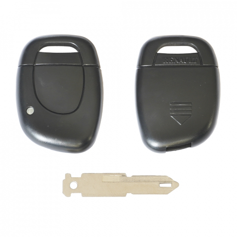 CARCASA CHEIE CONTACT PENTRU RENAULT CLIO / ESPACE / KANGOO / LAGUNA / TWINGO 1 BUTON, CU CHEIE [1]