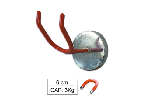 SCULE SI ECHIPAMENTE - CARLIG MAGNETIC DE 6CM JBM