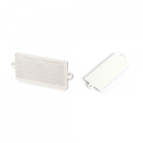 CATADIOPTRU DREPTUNGHIULAR, 49U UP-105x48, ALB WAS [3]