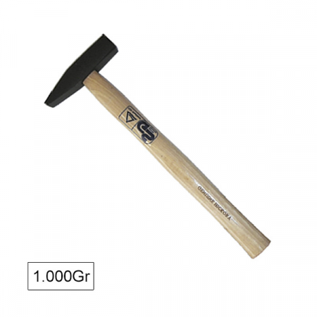 ACCESORII AUTO - CIOCAN LACATUS CU MANER DIN LEMN 1000 G JBM