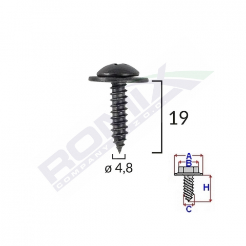 ECHIPAMENTE SERVICE - CLEMA CAPOTA PENTRU HONDA SET 10 BUC