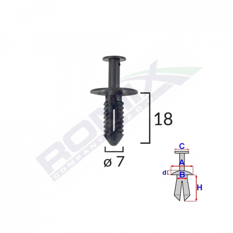 CONSUMABILE SERVICE - CLEMA PASAJ ROATA PENTRU MERCEDES SET 10 BUC