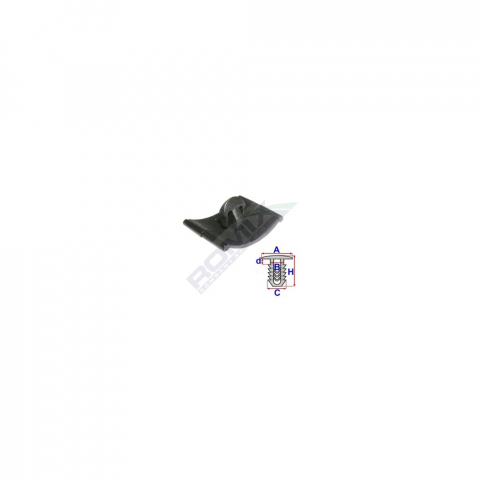 ECHIPAMENTE SERVICE - CLIPS FIXARE PENTRU OPEL - NEGRU SET 10 BUC