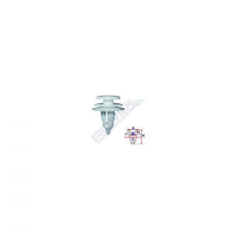 CONSUMABILE SERVICE - CLIPS TAPITERIE PENTRU CHRYSLER - GRI SET 10 BUC