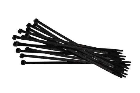 COLIERE NYLON NEGRE 2.5*200 MM SET 100 BUC [1]