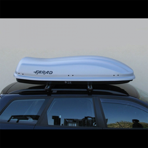 ACCESORII AUTO - CUTIE PORTBAGAJ FARAD MARLIN 480 L SILVER MAT