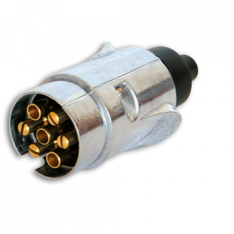 ACCESORII AUTO - FISA PRIZA 12V 7 PINI TATA ALUMINIU HICO