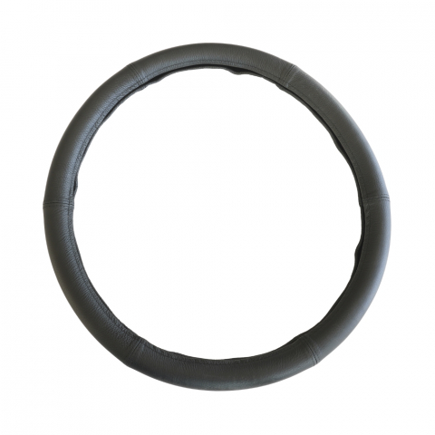 ACCESORII AUTO - HUSA VOLAN PIELE NATURALA NEGRU 47-49 CM
