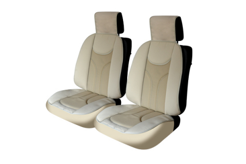ACCESORII INTERIOR - HUSE SCAUN ANATOMIC BEJ- SET 2 BUC