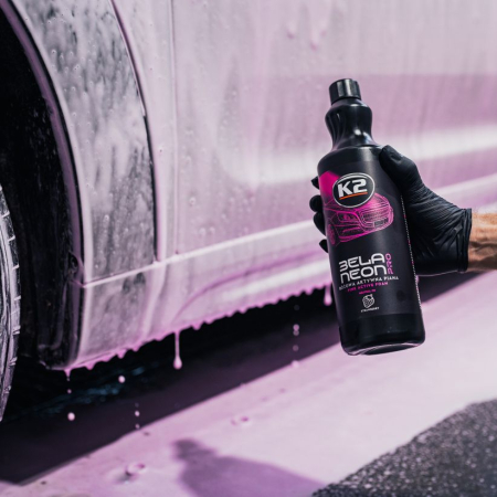 K2 BELA NEON PRO 1L PINK SPUMA ACTIVA CU AROMA DE CAPSUNI- BUC  [5]