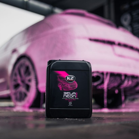 K2 BELA NEON PRO 5L PINK SPUMA ACTIVA ROZ CU AROMA DE CAPSUNI Buc. [5]