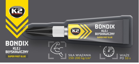 PRODUSE K2 - K2 BONDIX 3G UNIVERSAL SUPER GLUE