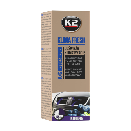 K2 KLIMA FRESH 150ml Spray curatat si dezinfectat aer cond.BLUEBERRY [1]