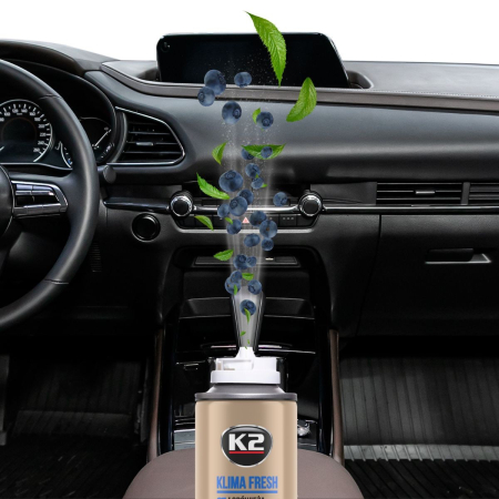 K2 KLIMA FRESH 150ml Spray curatat si dezinfectat aer cond.BLUEBERRY [6]