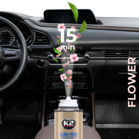 K2 KLIMA FRESH 150ml Spray curatat si dezinfectat aer cond.FLOWER [7]