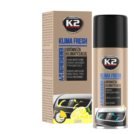 PRODUSE K2 - K2 KLIMA FRESH 150ml Spray curatat si dezinfectat are cond.