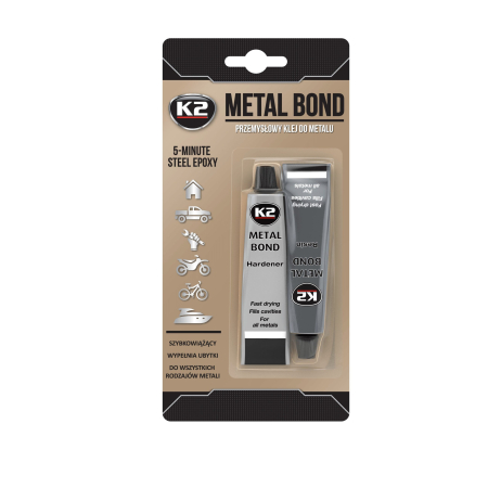 PRODUSE K2 - K2 METAL BOND ADEZIV PT.METAL2 COMP.56.7GR