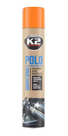 PRODUSE K2 - K2 POLO COKPIT 750ML SPRAY SILICON PEACH