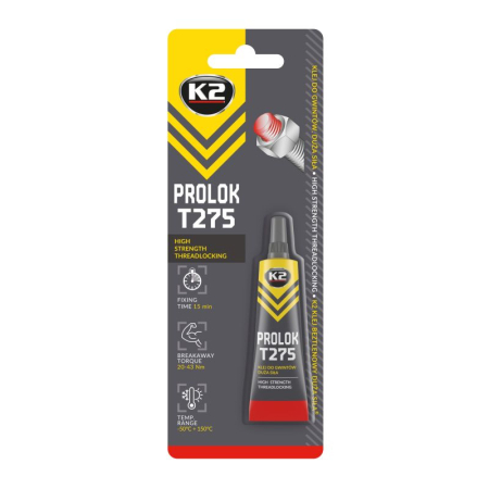 PRODUSE K2 - K2 PROLOK HIGHT 6ML ADEZIV SURUBURI PERMANENT
