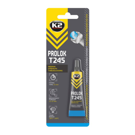 PRODUSE K2 - K2 PROLOK MEDIUM 6ML ADEZIV SURUBURI MEDIUM