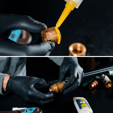 K2 PROLOK WP-77 50ml Etanșant pentru îmbinările țevilor, rezistență medie [3]