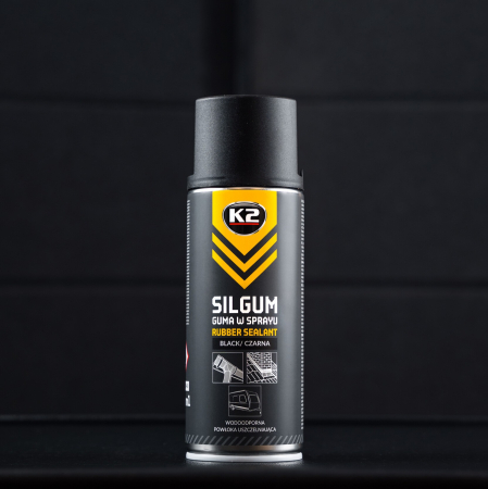 K2 SILGUM BLACK 400ML SPRAY CAUCIUC LICHID [7]