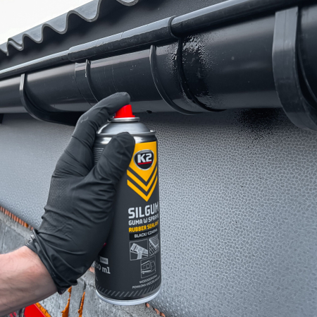 K2 SILGUM BLACK 400ML SPRAY CAUCIUC LICHID [5]