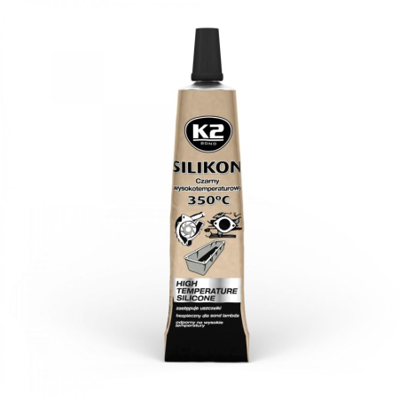 PRODUSE K2 - K2 SILICON NEGRU TUB +350 C 21 G 