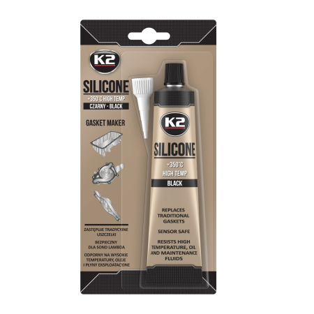 PRODUSE K2 - K2 SILIKON NEGRU 85GR SILICON GARNITURI NEGRU 85GR
