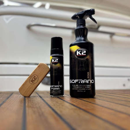 K2 SOFRANO PRO LEATHER CLEANER 1L ATOMIZER NEUTRALE PH BUC [5]