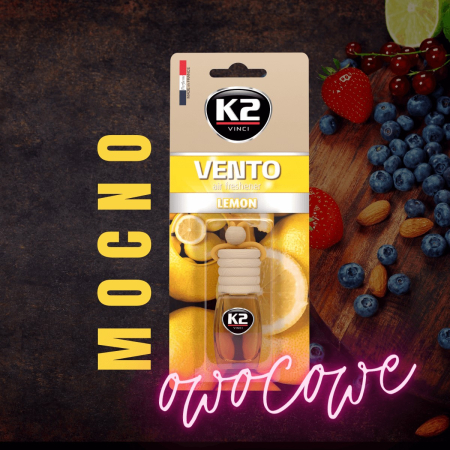 K2 VENTO 8ML BLISTER Odorizant sticluta cu snur LEMON [5]
