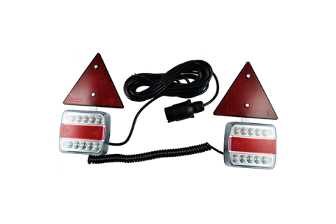 ELECTRICA / ELECTRONICA - KIT MAGNETIC CU LAMPI PENTRU REMORCALED JBM