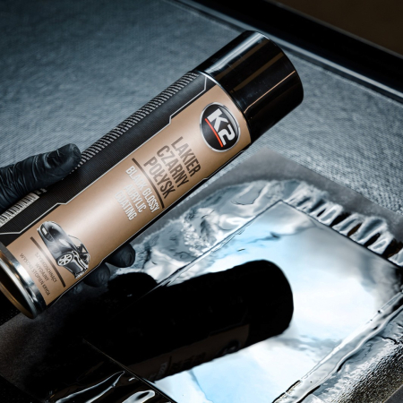 Lac acrilic K2 negru lucios 500 ml [1]