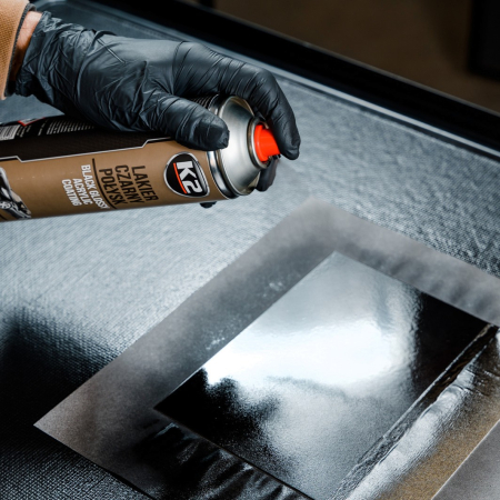 Lac acrilic K2 negru lucios 500 ml [4]