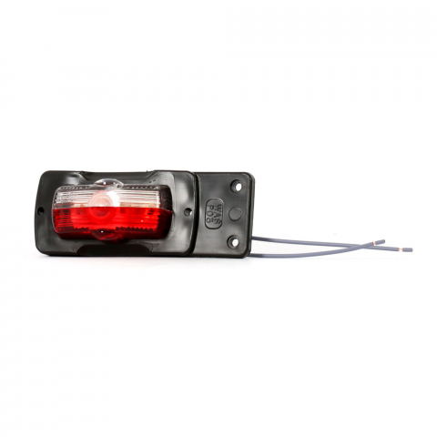 LAMPA GABARIT 33 PO3, 12V-24V, POZITIE ALB / ROSU WAS [1]