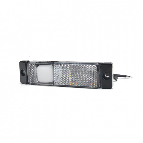 LAMPA GABARIT LED 1237 W45NS, 12V-24V, POZITIE ALB WAS [4]