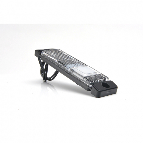 LAMPA GABARIT LED 1237 W45NS, 12V-24V, POZITIE ALB WAS [12]