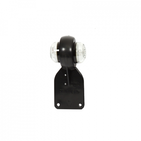 LAMPA GABARIT LED 125 W23, 12V-24V, POZITIE ALB / ROSU WAS [4]