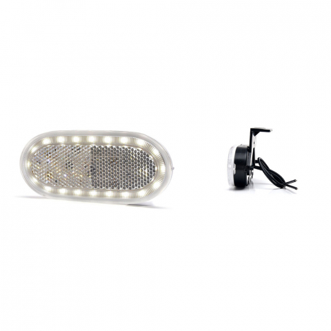 ACCESORII AUTO - LAMPA GABARIT LED 1388 W197, 12V-24V, POZITIE ALB WAS