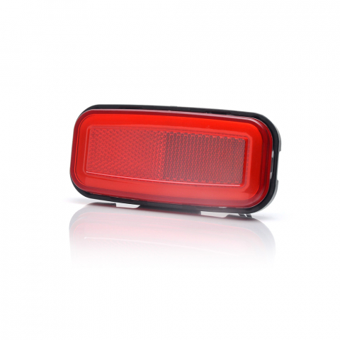 LAMPA GABARIT LED 1403 W199, 12V-24V, POZITIE ROSU WAS [18]