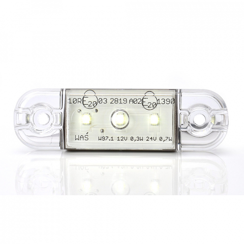 LAMPA GABARIT LED 710 W97.1, 12V-24V, POZITIE ALB WAS [9]