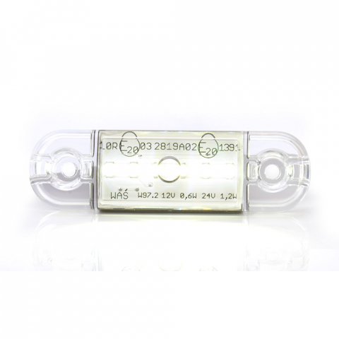 LAMPA GABARIT LED 713 W97.2, 12V-24V, POZITIE ALB WAS [2]
