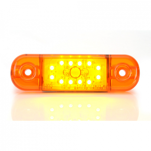 LAMPA GABARIT LED 714 W97.3, 12V-24V, POZITIE PORTOCALIU WAS [9]