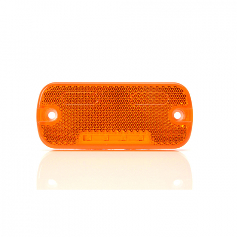 LAMPA GABARIT LED 904 W128, 12V-24V, POZITIE PORTOCALIU WAS [7]