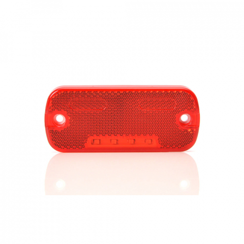 LAMPA GABARIT LED 905 W128, 12V-24V, POZITIE ROSU WAS [7]