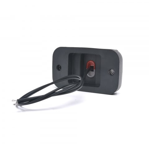 LAMPA GABARIT LED CU BRAT 1169 W168.32, 12V-24V, POZITIE ALB / ROSU / PORTOCALIU WAS [12]