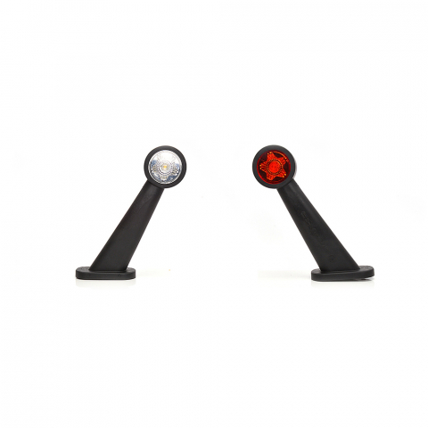 BECURI AUTO - LAMPA GABARIT LED CU BRAT 875P W21.3STAR, 12V-24V, POZITIE ALB / ROSU DREAPTA WAS