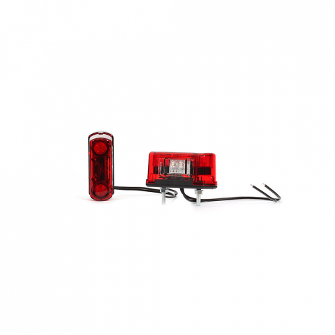ACCESORII AUTO - LAMPA LED ILUMINARE NUMAR CU POZITIE 245 W53, 12V-24V WAS