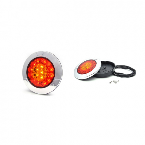 BECURI AUTO - LAMPA MULTIFUNCTIONALA SPATE LED 980 W131, 12V-24V, SEMNALIZARE / STOP / POZITIE WAS