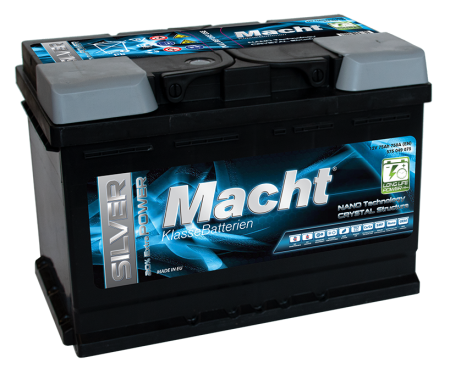 AUTO - MACHT SILVER POWER 12V 55 Ah (540 A  242x175x190)